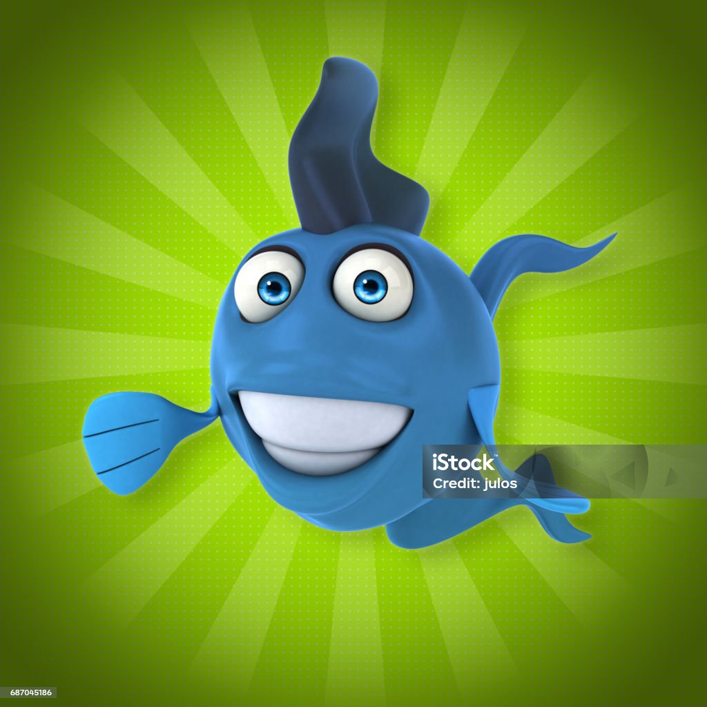 Fun Fish Graphic Fun Fish Stock Illustration - Download Image Now - Animal, Aquarium ...