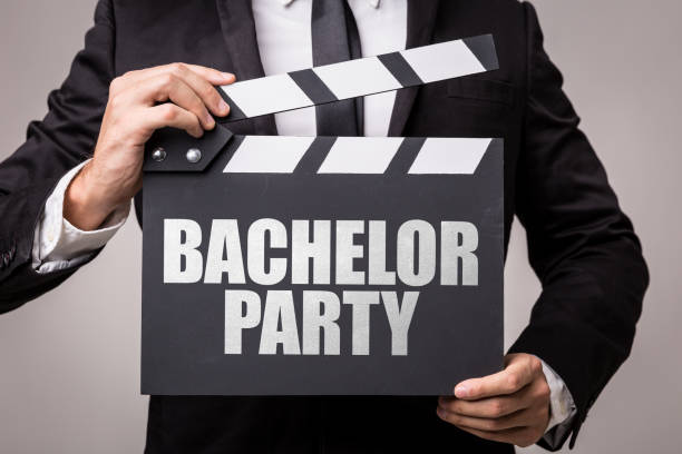 Bachelor Party stock photo