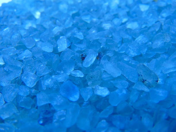 istock blue bath crystals / salts for a relaxing bath 687073088