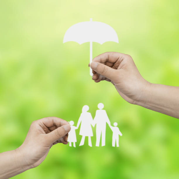 istock Family under umbrella 687078172