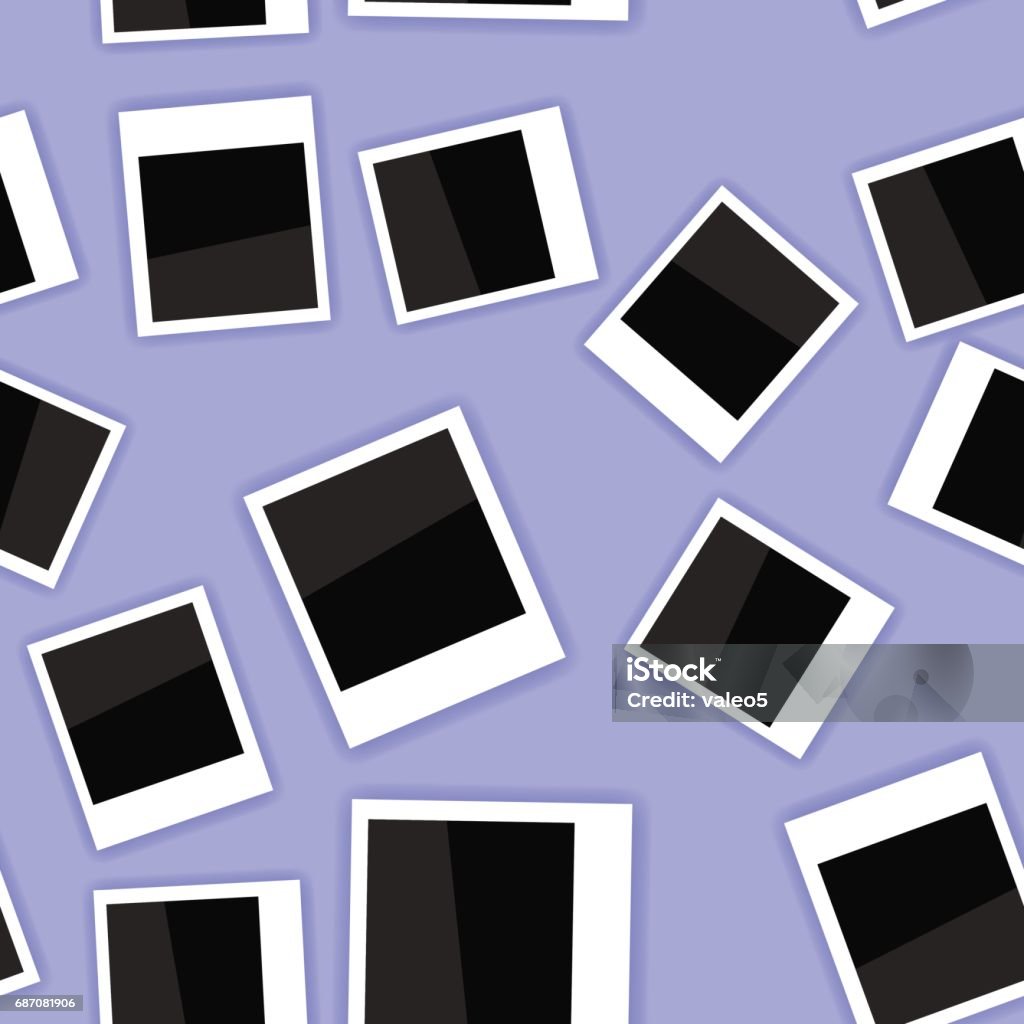 Photo Frame 4 Pattern Photo Frame Seamless Pattern Stock Illustration - Download Image Now ...