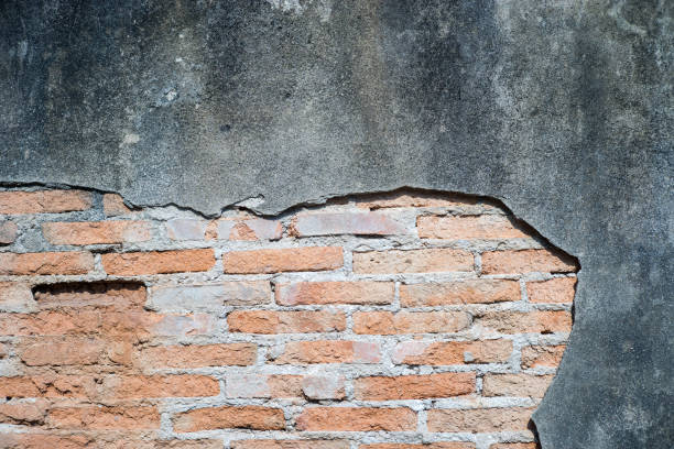 istock old street wall. old crack wall. 687085508