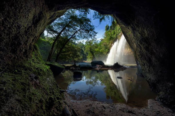 istock Haew suwat waterfall at Khao Yai National Park, Thailand 687086252