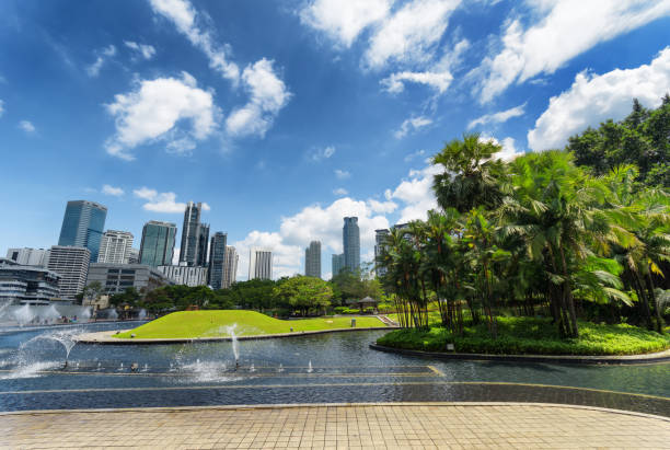 istock Downtown of Kuala Lumpur in KLCC district 687106860