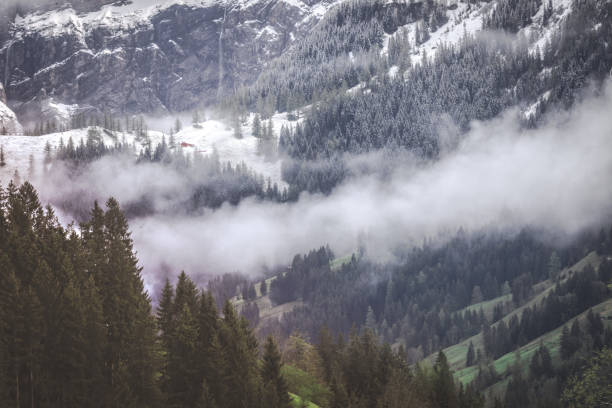 istock Evening Cloudscape in the Obersimmental mountains 687120448