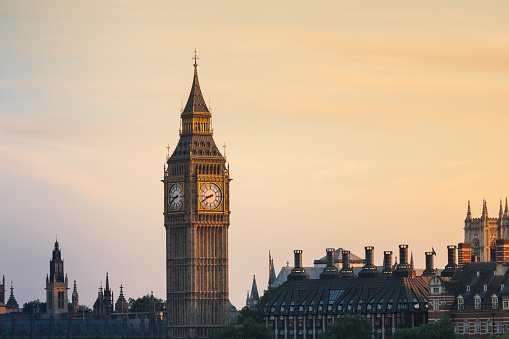 Urban Skyline in London, famous place, national landmark