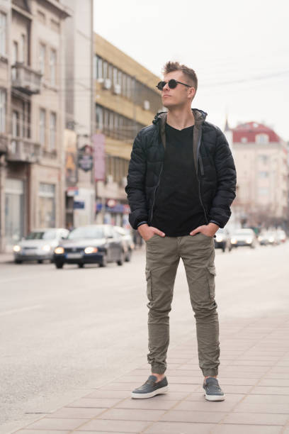 Man About Town Stock Photo - Download Image Now - Cargo Pants, City, Men -  Istock