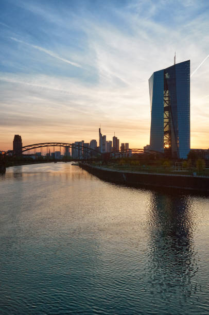 istock European Central Bank Building during sunset 687169906
