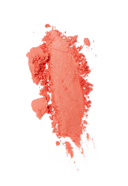 istock Stroke of crushed orange eyeshadow 687170034