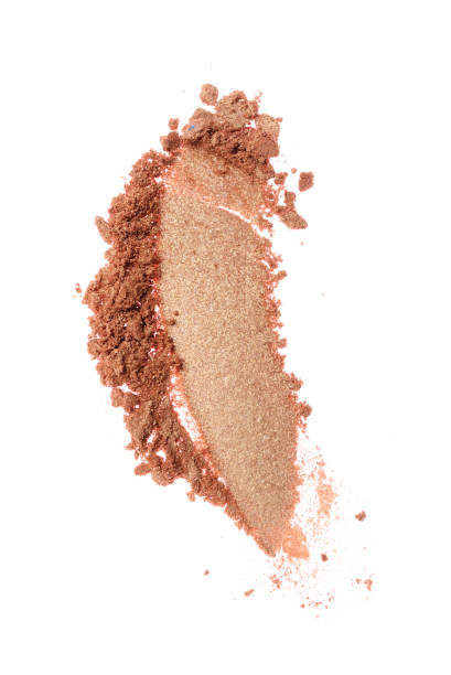istock Stroke of crushed beige eyeshadow 687170042