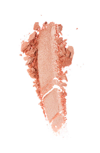 istock Stroke of crushed beige eyeshadow 687170064