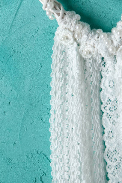 istock White heart lace dream catcher 687184692