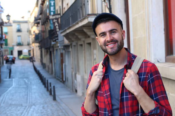 istock Happy young male heading to the university 687192894