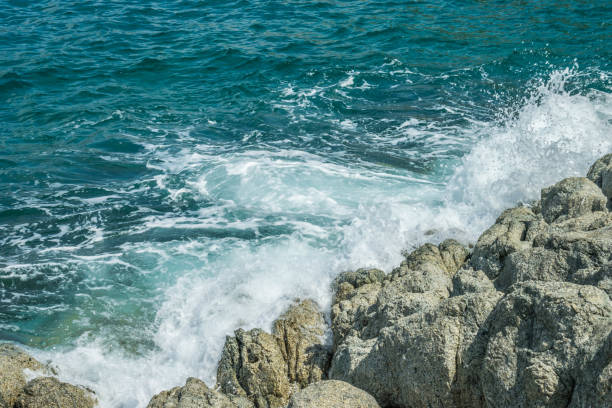 istock Waves in ocean Splashing Waves Andaman Phuket Thailand 687194010