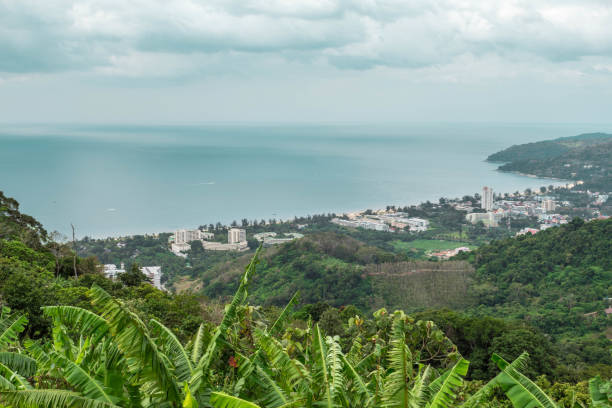 istock Beautiful sand sea Top View Likes Phuket,Thailand 687196238