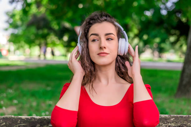 istock Teens Using Social Media, She has a love for music 687197282