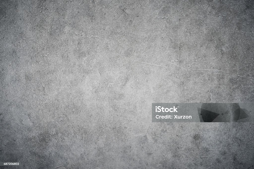 Muro de hormigón - Foto de stock de Fondo gris libre de derechos