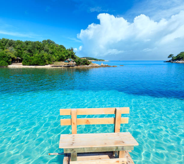 istock Ksamil beach, Albania. 687210214