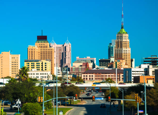 istock San Antonio Skyline Closeup View 687213066
