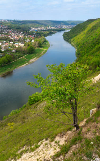 istock Dnister river and Zalischyky 687221698