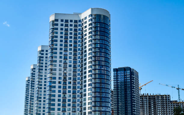 istock Architecture cityscape view with modern building skyscrapers 687232046