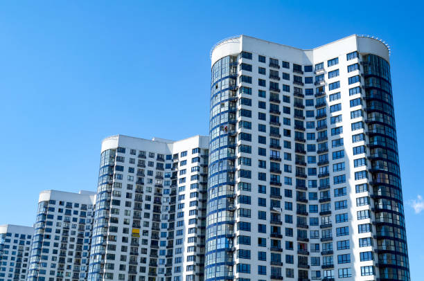 istock Architecture cityscape view with modern building skyscrapers 687232048