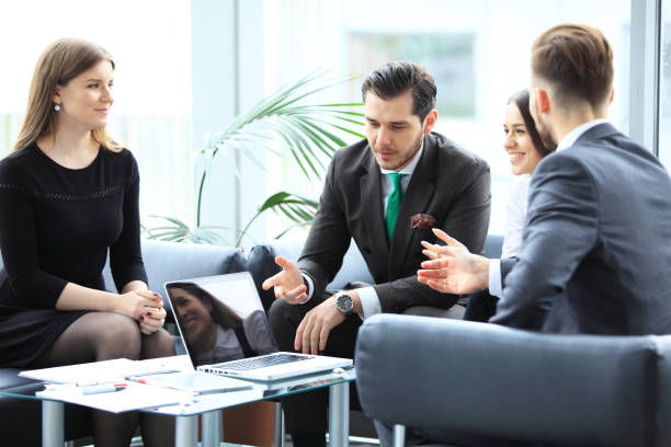 istock Business People Meeting Conference Discussion Corporate Concept. 687232420