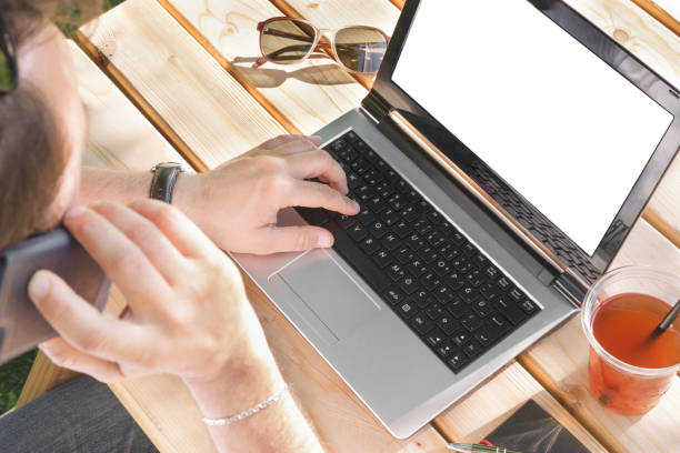 istock Man working in outdoors 687241190