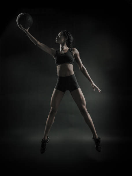 istock Female Basketball Player 687310006