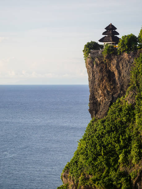 istock Sunset at uluwatu temple in southern Bali 687315880