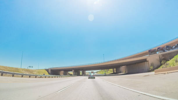 istock Driving on highway I70 to Limon during the day 687366176