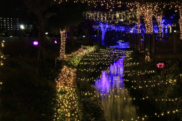 istock Illumination of winter in Japan 687389198