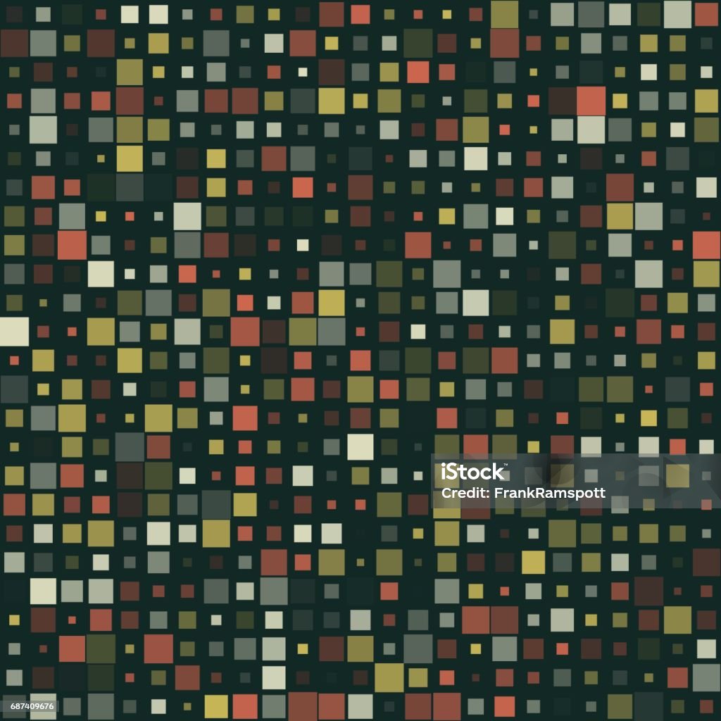 Vintage Square Variation Pattern Stock Illustration - Download Image ...