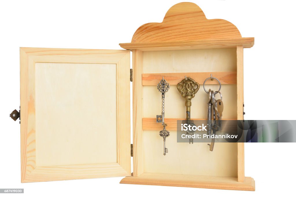 Schlüssel Aufbewahrung Stockfoto und mehr Bilder von Schlüssel - Schlüssel,  Schrank, Schachtel - iStock