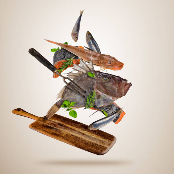 Rouget grondin - Fish market - Catch of the day
