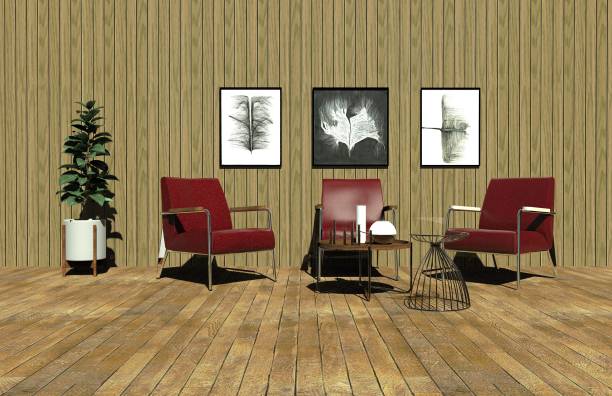 istock Living Room Loft style 687433356