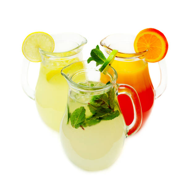 istock Summer Lemonade drink - with lemon, orange and mint leaves 687450580