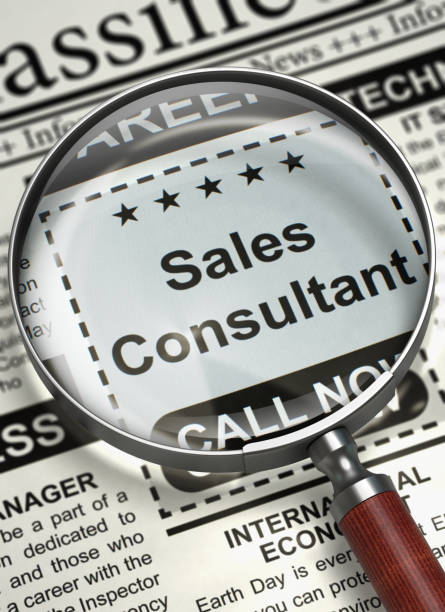 istock Sales Consultant Job Vacancy. 3D 687459082