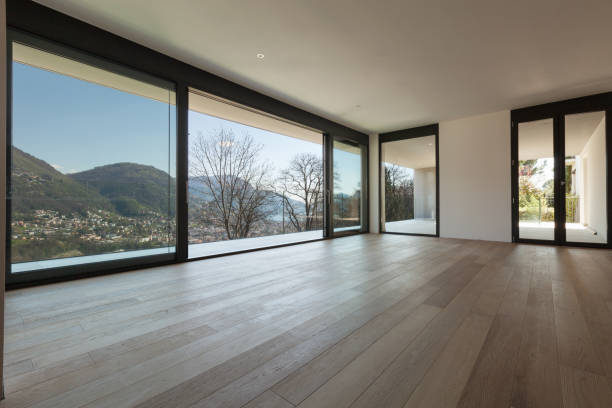 istock Room with terrace, wonderful view 687468086