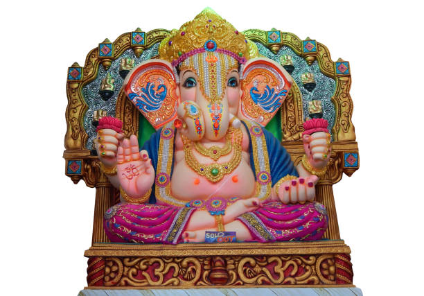 istock Hindu God Ganesha Idol 687475626