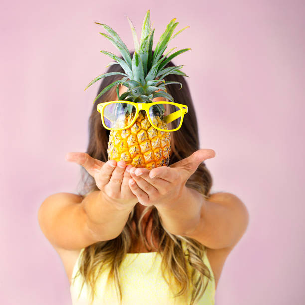 istock Don't forget to put your pineapple face on 687480984