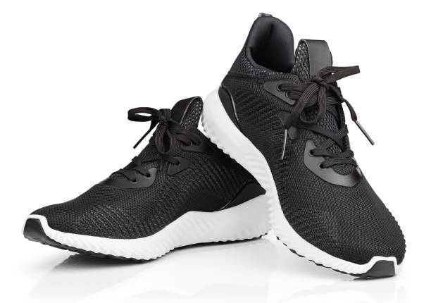 istock Running shoes, sneakers or trainers isolated on white 687482602