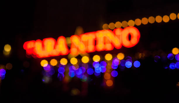 istock Blurred lights. Night in the city. 687497990