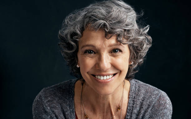istock Happiness is my anti-aging secret 687502094