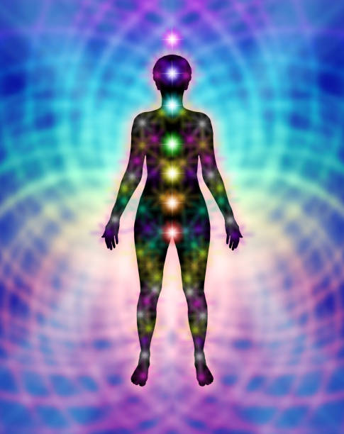 istock New Chakras and Energy Matrix Field Diagram 687511834