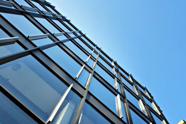 istock Modern office building. Architectural details of modern  building. 687520720