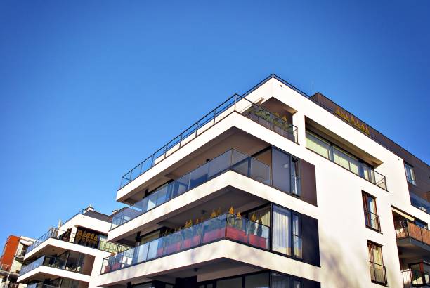 istock Facade of a modern apartment building 687527256