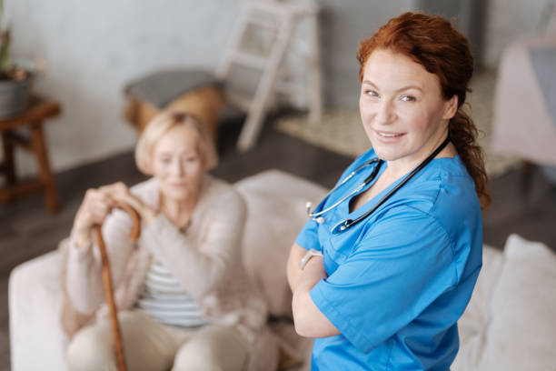 istock Experienced capable woman being an expert at home 687528200