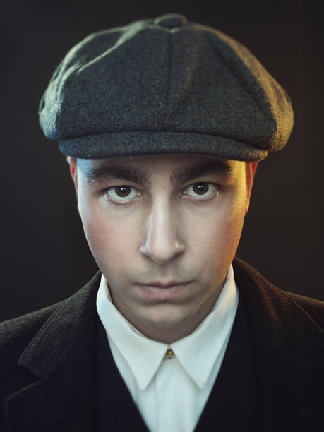 istock Real man in peaky blinders style 687530676
