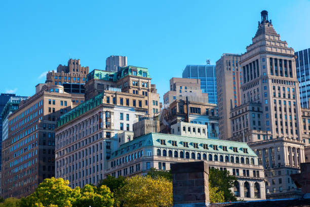 istock old buildings in downtown Manhattan 687554158
